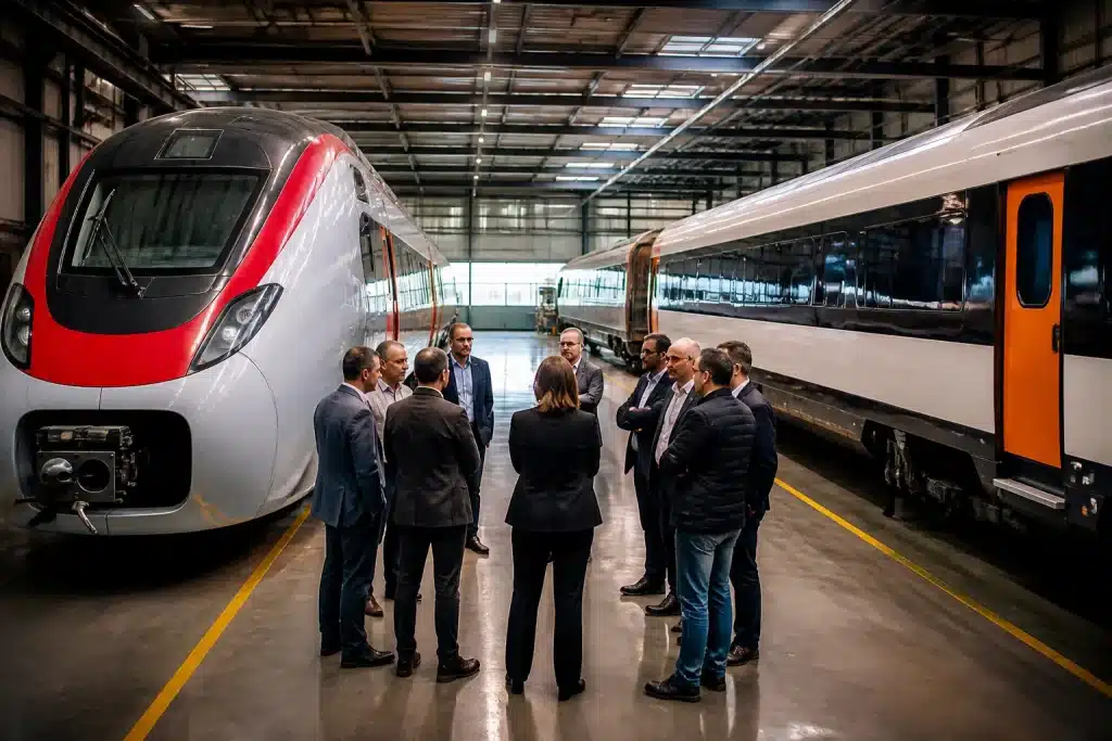 Plusieurs constructeurs comparent offres locomotives et voitures ferroviaires