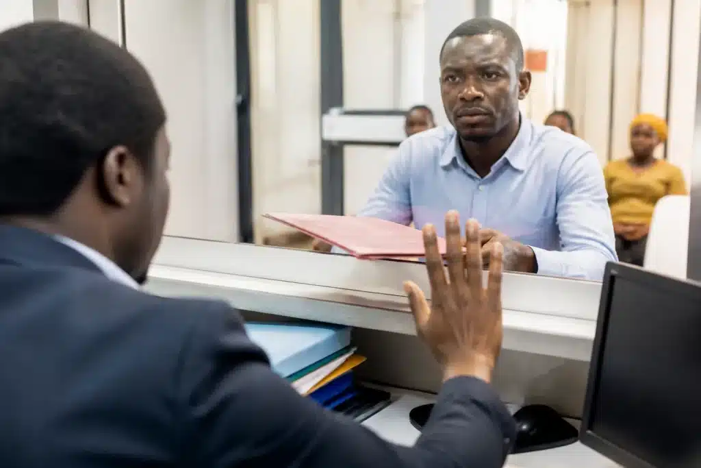 Personne tenant document fiscal rejeté au guichet administratif