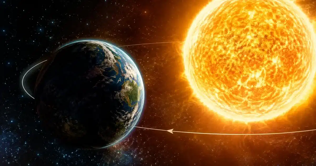 Planète orbitant en rotation inverse autour d'une étoile brillante